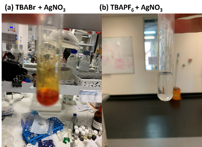 precipitation reaction