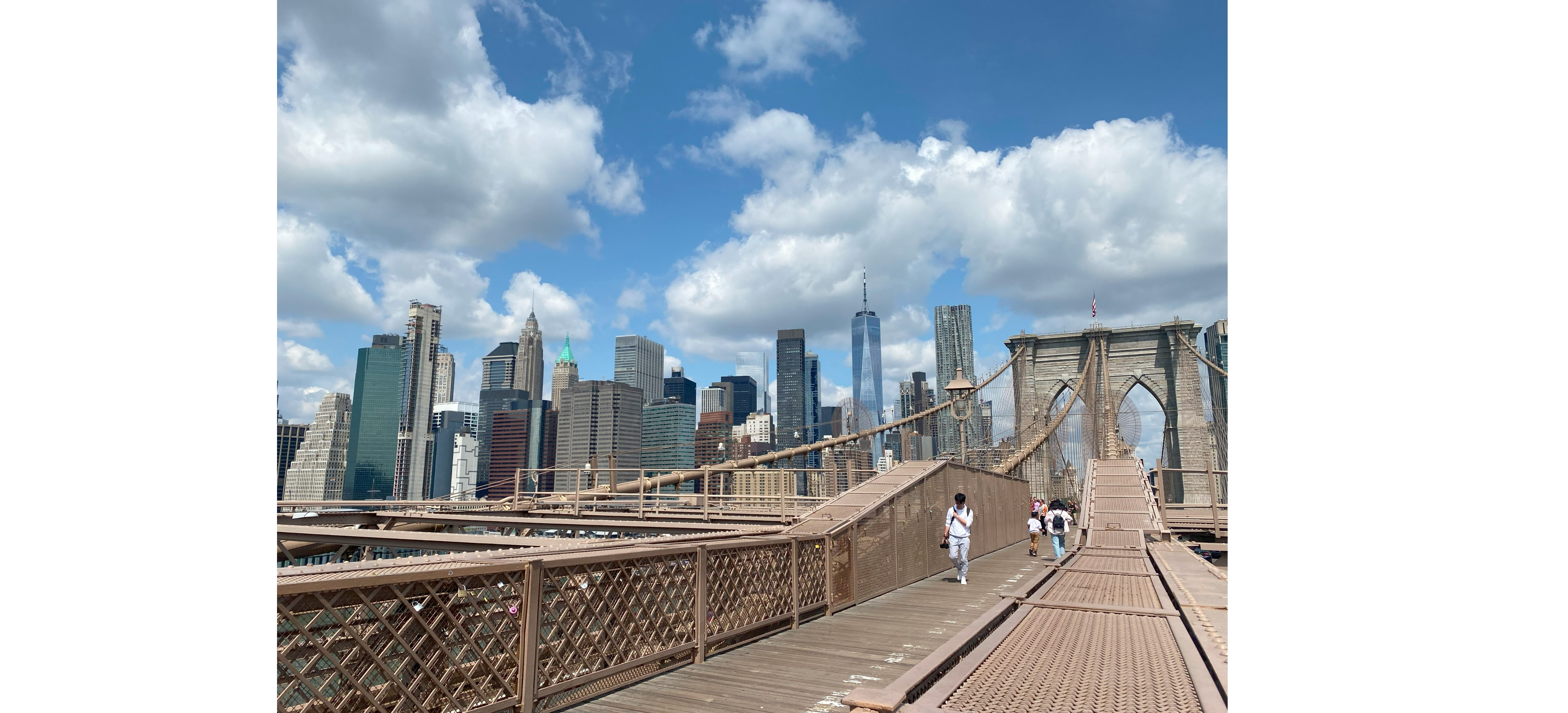 Crossing the Brooklyn Bridge